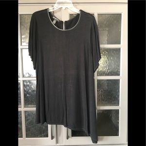 INC Asymmetrical Knit Top